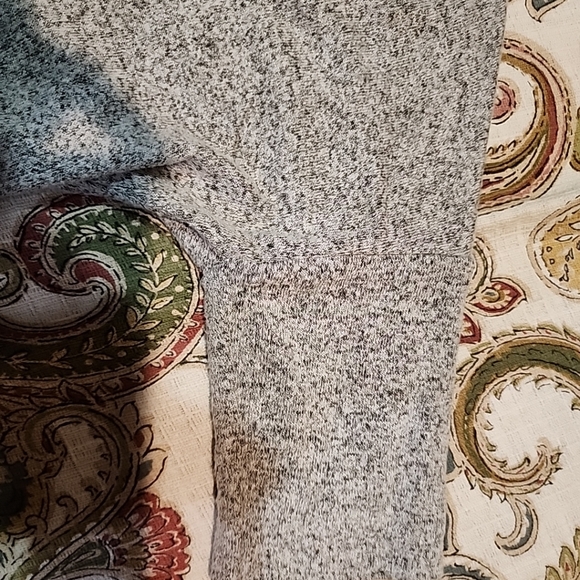 Green Envelope Los Angeles Sweatshirt,  Cowl Collar Gray Size L - Picture 14 of 16